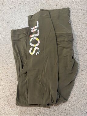Olive Green- Soul Cycle lululemon athletica Align 25” Leggings Size 6